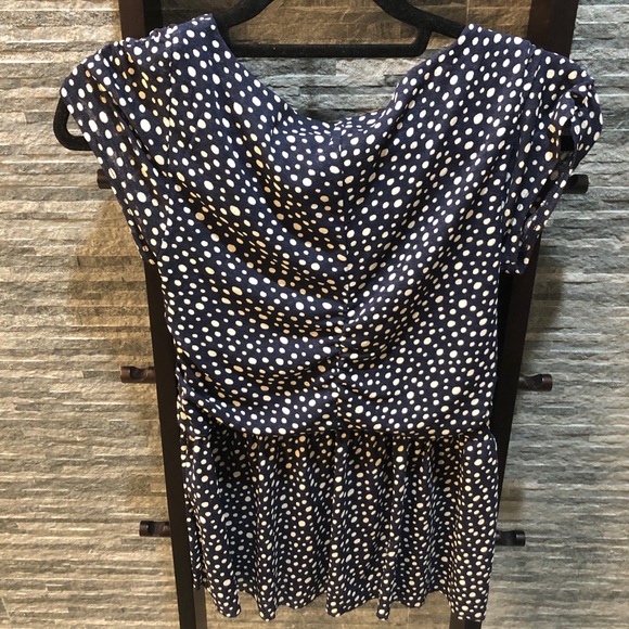9 HI 5 Anthropologie Polka Dot Top - Picture 3 of 9